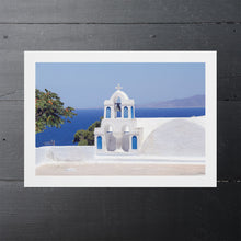Load image into Gallery viewer, Santorini coast poster
