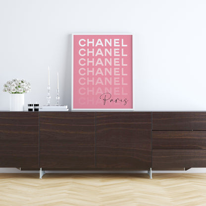 Set of 3 Pink Coco Prints