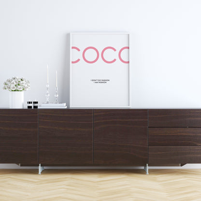 Set of 3 Pink Coco Prints