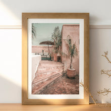 Load image into Gallery viewer, Boho style poster featuring terracotta tones
