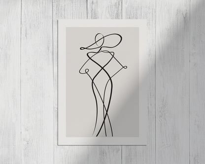 Figurative Woman no. 1 Print