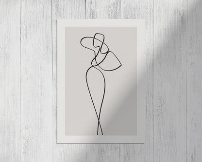 Figurative Woman no. 3 Print