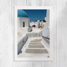 Load image into Gallery viewer, Santorini photography poster
