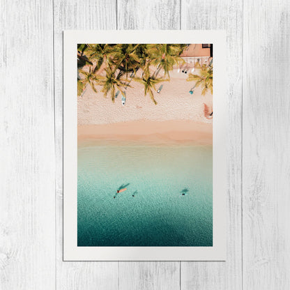 Beach photography poster