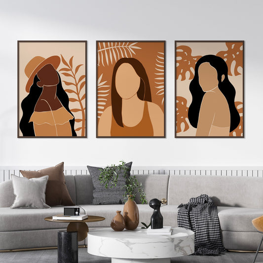 Set of 3 Girl Power Prints
