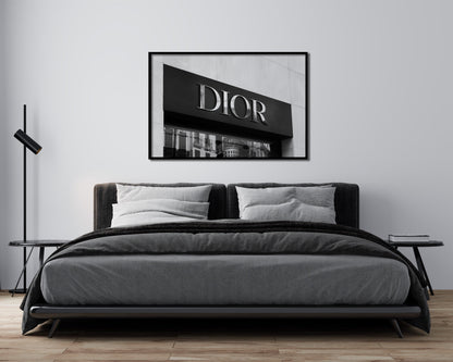 Dior bedroom decor