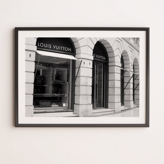 Louis Vuitton photography print