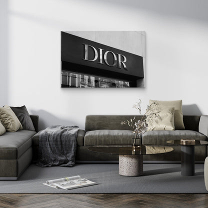 Store Photography Canvas Print