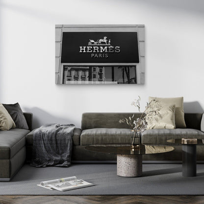 Hermès Store Photography Canvas Print