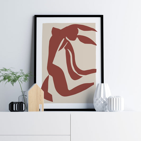 Matisse Flowing Hair Boho Print