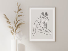 Load image into Gallery viewer, Set of 3 Minimalist Line Art Prints
