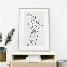 Load image into Gallery viewer, line art print
