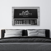 Load image into Gallery viewer, Designer wall art featuring an Hermes store

