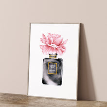 Load image into Gallery viewer, Chanel Coco Noir perfume bottle framed print
