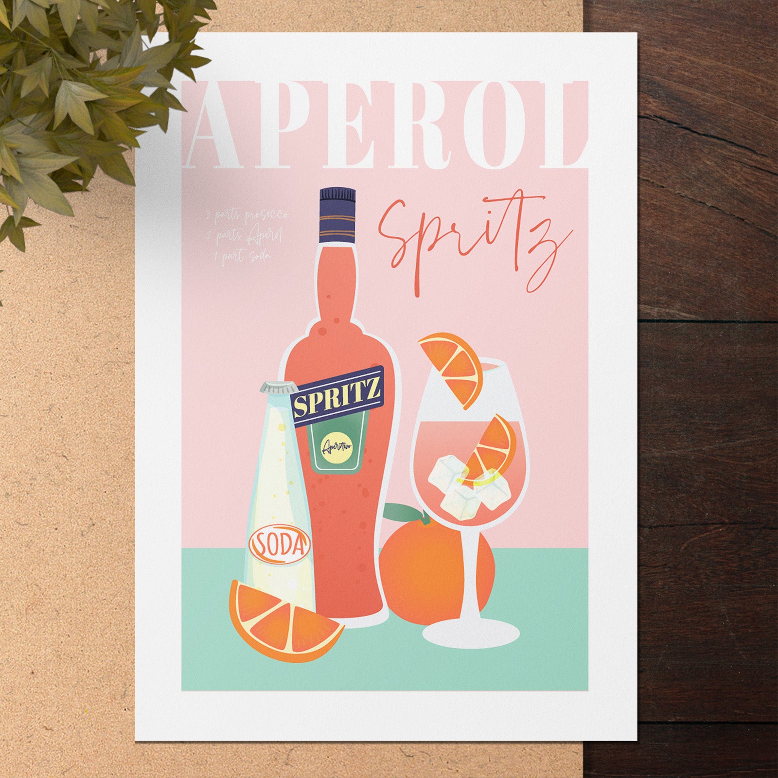 Aperol spritz poster