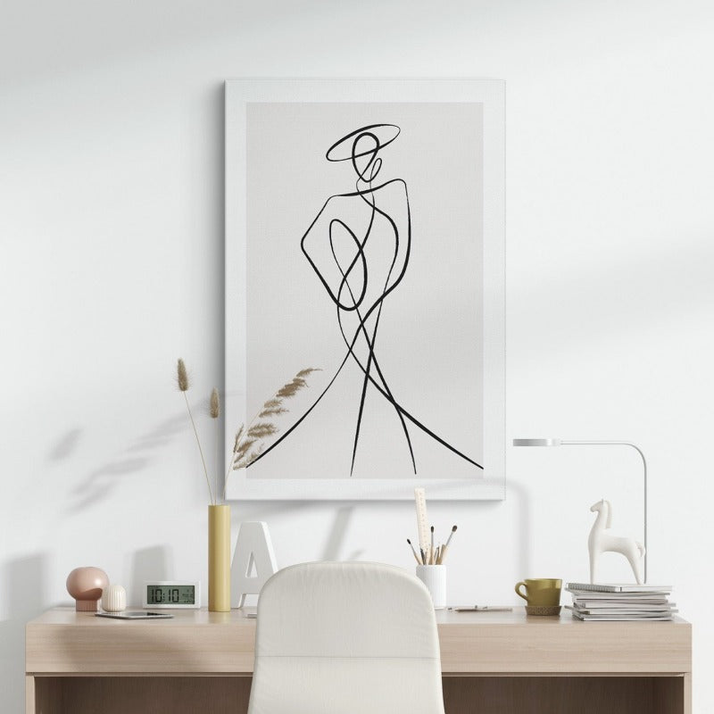 Dancing Woman Canvas Print