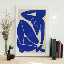 Load image into Gallery viewer, Matisse Blue Nude no. 2 Canvas Print
