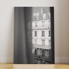 Load image into Gallery viewer, Canvas print featuring photography through a Paris window
