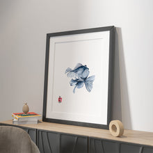 Load image into Gallery viewer, Chinese gold fish art print
