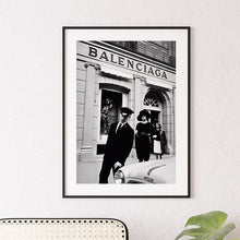 Load image into Gallery viewer, Vintage Balenciaga fashion photography print
