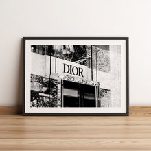 Load image into Gallery viewer, Framed Dior art print
