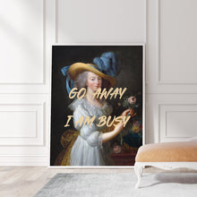 Load image into Gallery viewer, Marie Antoinette wall art featuring portrait and text
