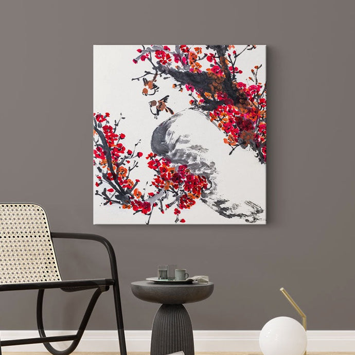 Abstract Japanese canvas art