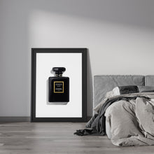 Load image into Gallery viewer, Gold Perfume Bottle Print
