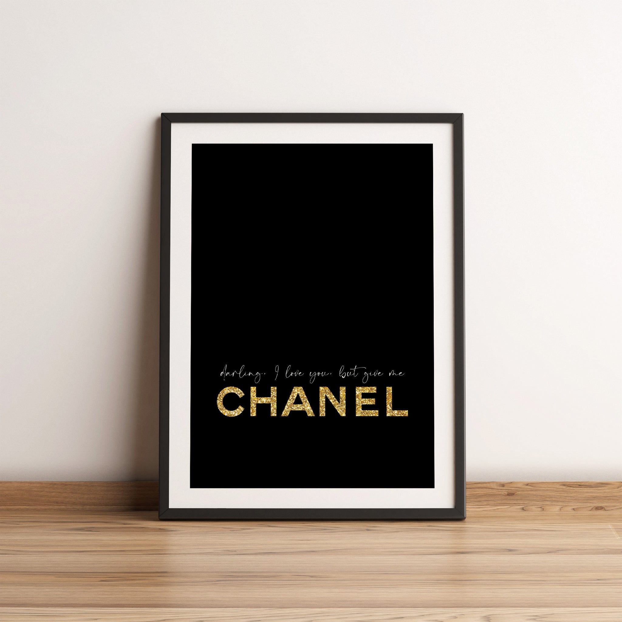 Set of 3 Chanel Art 