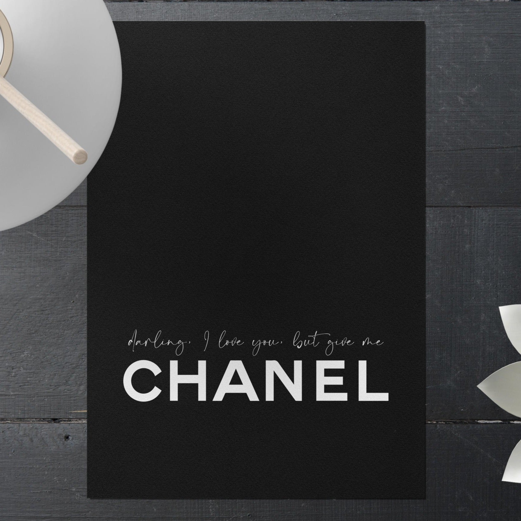 Coco Chanel Quote Don't Be Like The Rest of Them Darling. Inspirational  Wall Art for Women. Perfect gift for Any Woman.