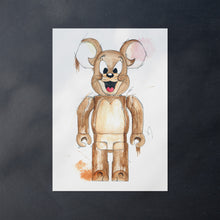 Load image into Gallery viewer, Jerry Mouse Pop Art Watercolor Print
