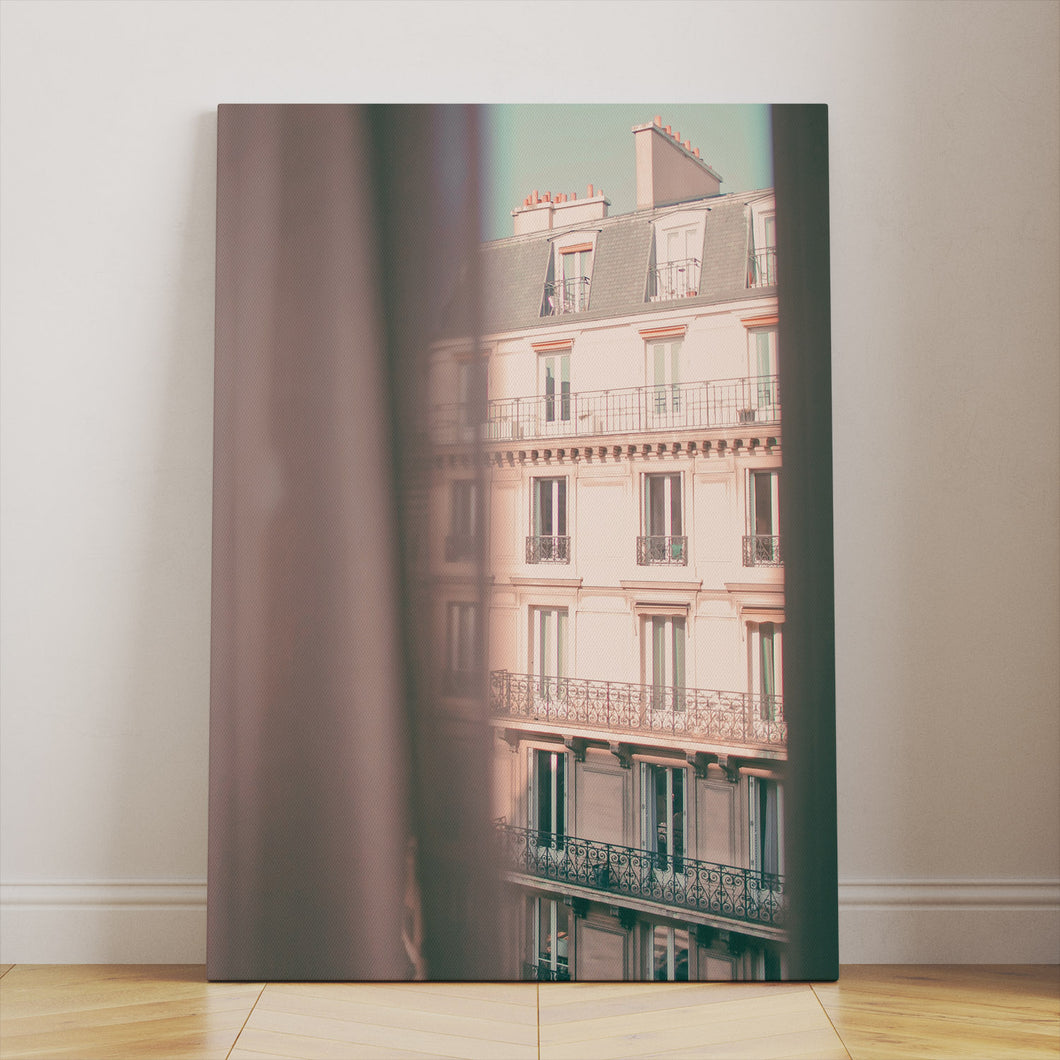 Paris photography canvas print