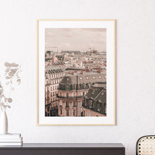 Load image into Gallery viewer, Framed photography print of Paris skyline

