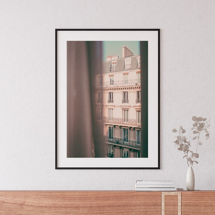 Framed Paris photography print