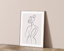 Load image into Gallery viewer, Abstract Line Art Print
