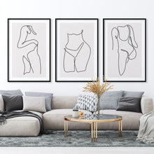 Load image into Gallery viewer, Set of 3 Bikini Line Prints
