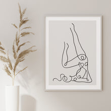 Load image into Gallery viewer, Stretching Woman Print

