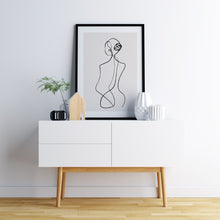Load image into Gallery viewer, Erotic line art print
