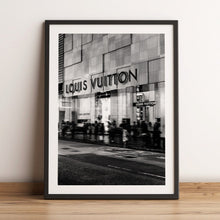 Load image into Gallery viewer, Photography print featuring Louis Vuitton store
