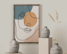 Load image into Gallery viewer, Set of 3 Abstract Face Prints
