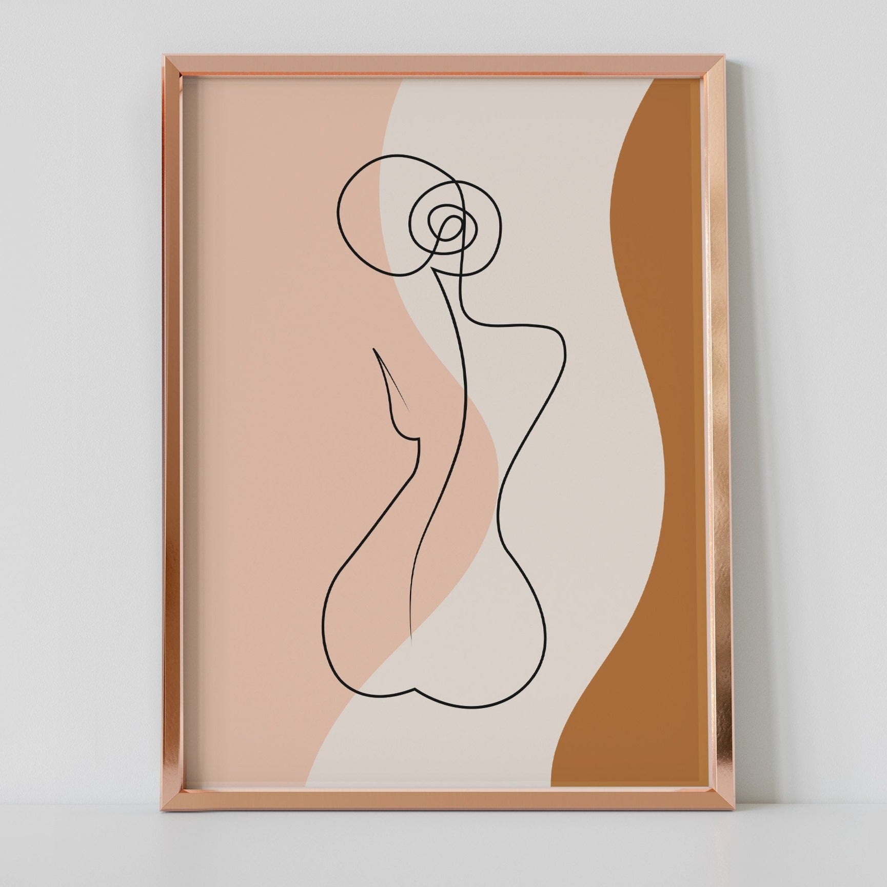 Set of 3 Nude Line Art Prints