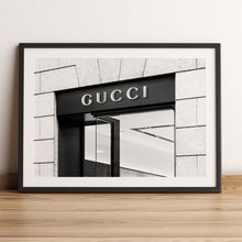 Load image into Gallery viewer, Gucci sign poster
