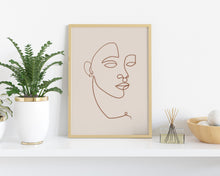 Load image into Gallery viewer, Set of 3 Boho Line Art Prints
