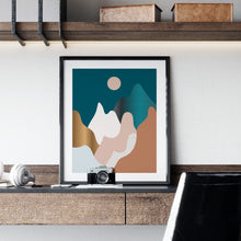 Load image into Gallery viewer, Set of 3 Mid-century Modern Prints
