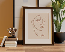 Load image into Gallery viewer, bohemian line art print
