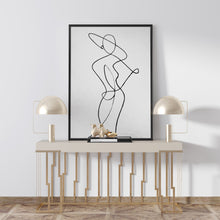 Load image into Gallery viewer, Set of 3 Abstract Line Art Prints
