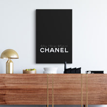 Load image into Gallery viewer, Black Fashion Darling Canvas Print
