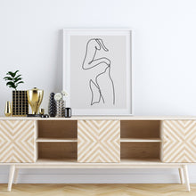 Load image into Gallery viewer, Erotic line art poster

