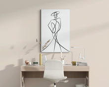 Load image into Gallery viewer, Set of 3 Line Art Canvas Prints
