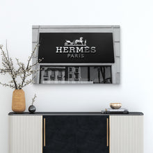 Load image into Gallery viewer, Hermès Store Photography Canvas Print
